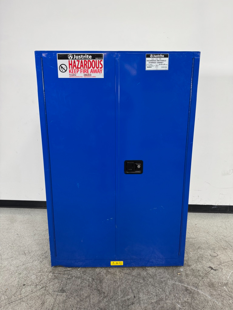 Image of Justrite Sure-Grip EX 45 Gallon Hazardous Materials Storage Cabinet